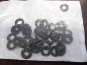 lot 1966 image: NEW 50 COUNT BLACK FINISH ROUND PUSHING 38 STUD