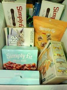 lot 23057 image: Lot of Simply Fit and Fiber Wise Snacks