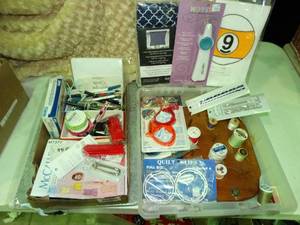 lot 23065 image: Lot of SewingCrafting Supplies