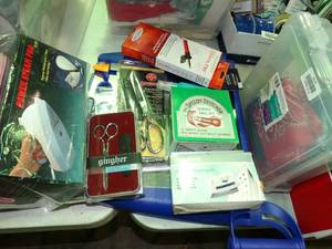 lot 23169 image: Great lot of sewing products - many new - tools - perfect scissors in several sizes