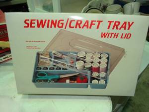 lot 23194 image: SewingCraft Tray with Lid