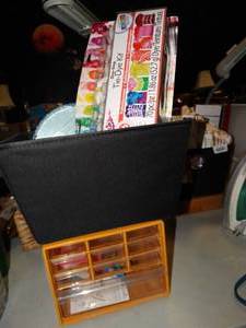 lot 23173 image: Craft Organizer  Tie Dye Kit  Spirals