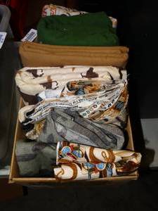 lot 23141 image: Box of Western Sewing Material