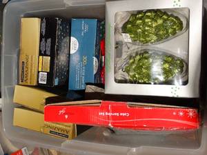 lot 23242 image: New in Box Christmas Decor