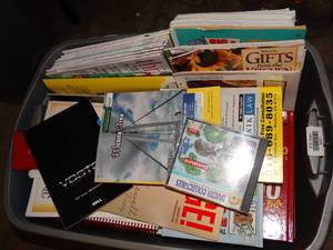 lot 23227 image: Lot of Cooking & Sewing  Magazines and Misc Books