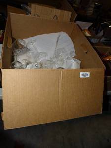 lot 23054 image: Lot of Clear Bar Glasses