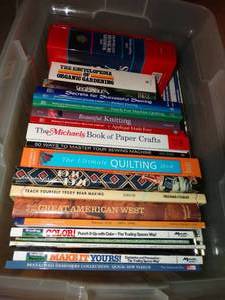lot 23363 image: Hardback Books - variety of subjects - health, crafting gardening and repair
