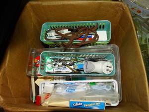 lot 23347 image: Bathroom Toiletries and Folding Storage Bags