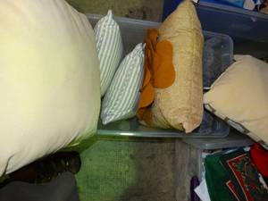 lot 23299 image: Lot of Decorative Couch or Chair Pillows