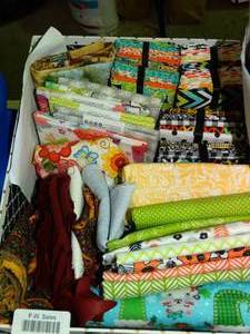 lot 23301 image: Sewing & Quilting  Fat Quarters  Material Blocks  New