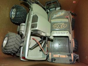 lot 23417 image: Lot of Remote Control Monster Trucks