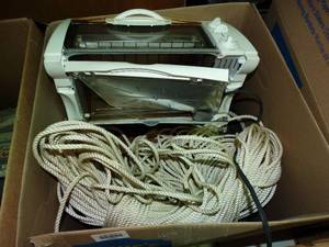 lot 23419 image: GE Toaster Oven and Rope