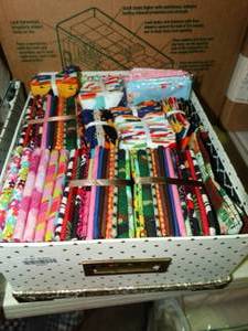 lot 23431 image: Lot of Colorful Fabric