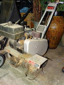 lot 23474 image: Craftsman Rototiller