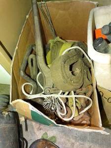 lot 23518 image: Boomer  Pullies  Straps  Etc