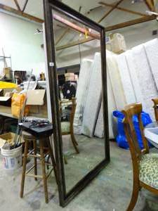 lot 23731 image: Huge Rectangular Wall Mirror  44 x 78