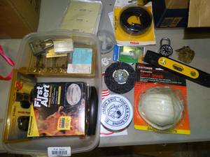 lot 23719 image: Locks - Cable - Masks - Alarm - Misc