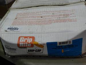 lot 23576 image: Lot of Grip-Rite Grip-Caps