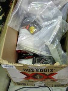 lot 23578 image: Shelf Supports  Voltage Meter and Misc