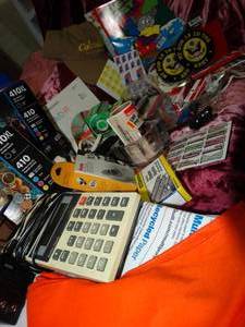 lot 23713 image: Inkjet  Ink  Stickers  Patches  Calculator  Much Misc
