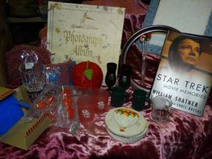 lot 23712 image: Home Decor  Cool Photo Album  Glasses Coasters  Etc