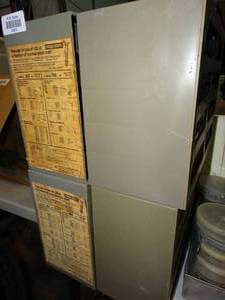 lot 23674 image: Lot of 4 Hardware Parts Organizers Full of a variety of fittings and fasteners