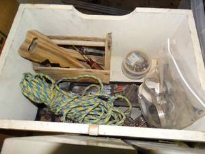 lot 23675 image: Wood Tool Carrier Rope and Fasteners  Misc