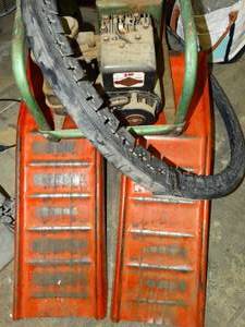 lot 23671 image: 3Hp Gas Generator  Car Ramps and Misc