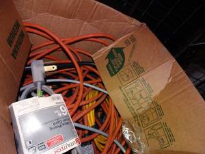 lot 23827 image: Expensive Grounded Extension Cords  Dryer Cord