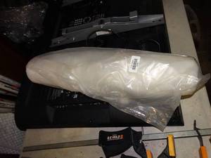 lot 23835 image: Roll of plastic sheeting
