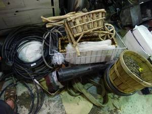 lot 23879 image: Garden Hose, Planters, etc