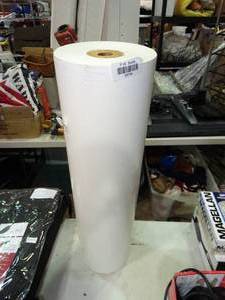 lot 23739 image: Large Roll Of White Paper