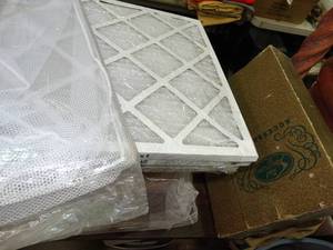 lot 23748 image: New Air Filters, Vintage Vacuum Attachments & Two Pond Skim Covers