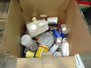 lot 23758 image: Lot of Wood Sealers and Misc Chemicals