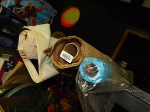 lot 23964 image: Three Rolls of Fabric