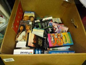 lot 23961 image: Large Collection of VHS Movies & a few DVD