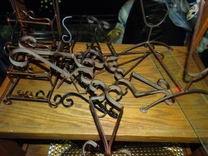 lot 23967 image: Lot of Metal Home Decor