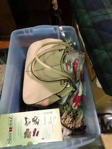 lot 23920 image: Shoe Slots, Womens Handbag, Etc