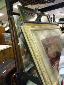 lot 23936 image: Framed Artwork & Wall Mirrors