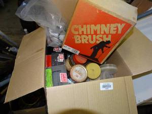 lot 23668 image: Chimney Brush  Fasteners  Lot