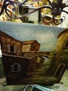 lot 23977 image: 2 Wall Hangings  Canvas  Metal Art Decor