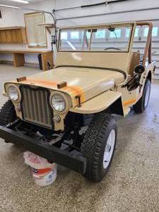 lot 2 image: 1948 Willys Jeep- Awesome Jeep. RunsDrives