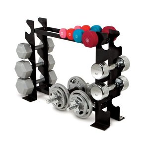 lot 1217 image: Marcy Dumbbell Weight Rack