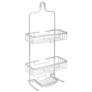 lot 1235 image: Zenna Home NeverRust Aluminum Over the Shower Caddy