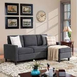 lot 1200 image: Sectional Sofa w Reversible Chaise