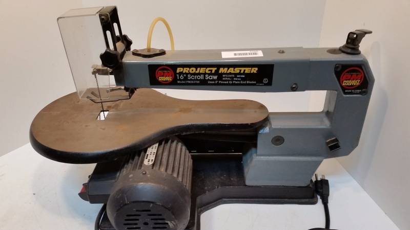 lot 5166 image: Project Master Scroll Saw