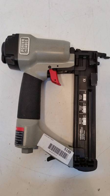 lot 5169 image: Porter Cable nail gun