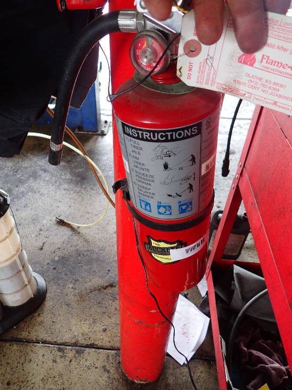 lot 129 image: Dry Chemical Fire Extinguisher
