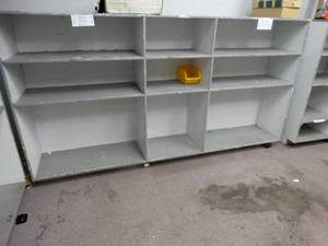 lot 21649 image: Divided Bookshelf