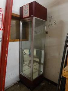 lot 21657 image: Tall Display Cabinet
